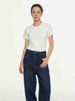 Clearance Sale 166PCS Women's Lazy Casual Fleece Lined Harem Jeans Sizes M-4XL Stock Lot Wholesale - Image 5
