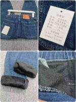 Clearance Sale 166PCS Women's Lazy Casual Fleece Lined Harem Jeans Sizes M-4XL Stock Lot Wholesale - Image 2