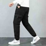 Clearance Sale 790pcs Trendy Brand Men's Fleece Lined Windproof Cargo Jogger Pants Sizes XL-4XL Bulk Wholesale - Image 5