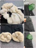 Clearance Sale 790pcs Trendy Brand Men's Fleece Lined Windproof Cargo Jogger Pants Sizes XL-4XL Bulk Wholesale - Image 2