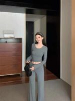 Clearance Sale: 564 Sets Women's Sexy Long Sleeve Casual Sporty Tracksuits S-2XL Bulk Wholesale Chinese Stock Lots - Image 7