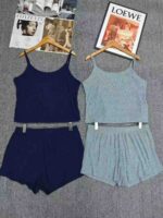 Clearance Bulk Stock 2502 Sets Hot Selling Casual Sexy Cami Top & Shorts Set Sizes S-2XL - Image 3