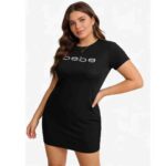 Clearance Bulk Lot 1073 Pcs Plus Size Black Casual Women Dresses S-3XL Soft Stretchy Fabric - Image 7