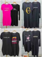 Clearance Bulk Lot 1073 Pcs Plus Size Black Casual Women Dresses S-3XL Soft Stretchy Fabric - Image 4