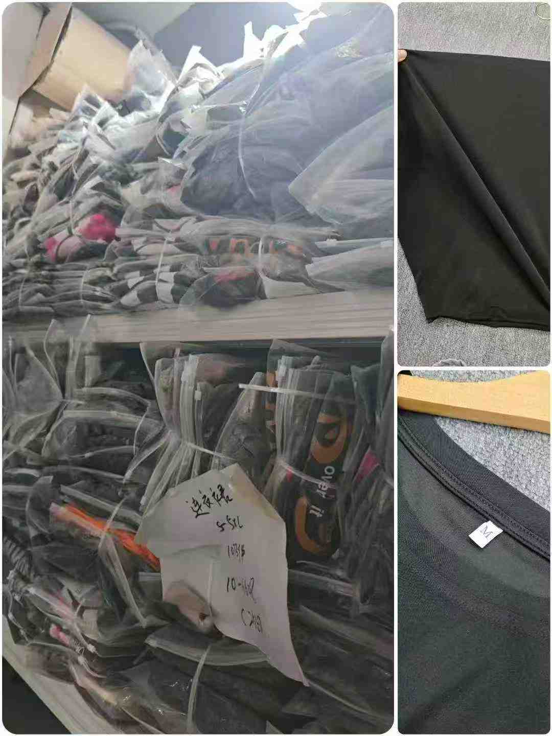 Clearance Bulk Lot 1073 Pcs Plus Size Black Casual Women Dresses S-3XL Soft Stretchy Fabric - Image 2