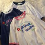 Bulk Oversized T-Shirts Stock Lot - 680pcs, White & Blue, Sizes 1-6, Polybag Packed with Tags - Image 1