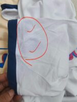 Bulk Oversized T-Shirts Stock Lot - 680pcs, White & Blue, Sizes 1-6, Polybag Packed with Tags - Image 5