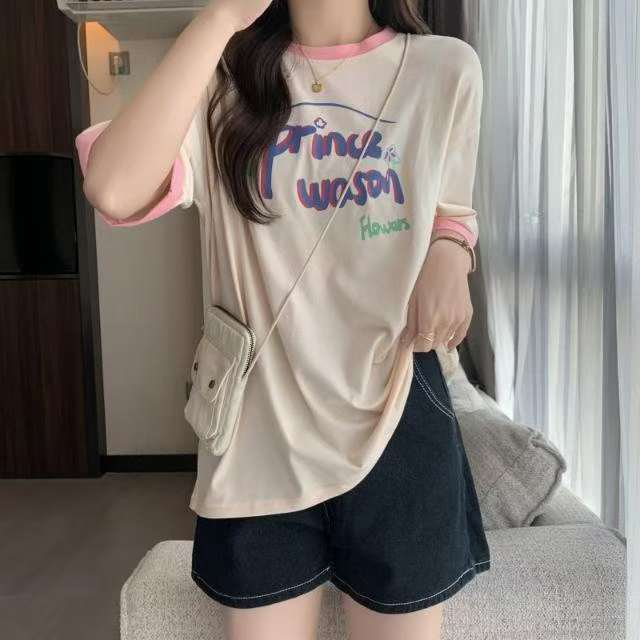 Bulk Oversized T-Shirts Stock Lot - 680pcs, White & Blue, Sizes 1-6, Polybag Packed with Tags - Image 2