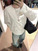 Bulk Wholesale: 4000pcs Long Sleeve O-Neck T-Shirts, 220gsm Cotton, S-4XL, Individual Packing, Stock Clearance Lot - Image 2