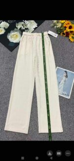 Wholesale Stock Clearance: 255 Pcs Corduroy Straight-Leg Wide Pants, S-XL, Spring New Retro Design, Individually Packaged with Size Tag - Image 9