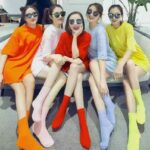 Wholesale Bulk Candy Color Plain Cotton T-Shirts | S-5XL | Factory Stock Lot of 567pcs | Water Bag Packing - Image 9