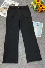 Bulk Wholesale Lot: 300 PCS Men's Designer Distressed Straight Leg Jeans, S-3XL, Spring/Summer Style, Individually Packaged with Tags - Image 1