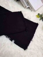 Bulk Stock Lot: 455 Pairs Unisex Distressed Hem Raw Edge Jeans, Sizes S-3XL, Individual Pack with Tags - Image 3