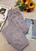 Bulk Stock Clearance: Spring Retro Letter Embroidered Cotton Drawstring Ankle Cuffs Sweatpants (S-L), Independent Packaging with Tags, 170pcs Lot - Image 8