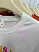 Wholesale Stock Lot - 1800 Pcs Women's High-Waisted Retro French Style Short Sleeve T-Shirts, XS-XXL, Multiple Colors & Patterns - Image 2