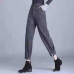 Wholesale Lot: 110pcs Spring Branded Overstock Tweed Trousers with Tags, S-L, Clearance Price - Image 7