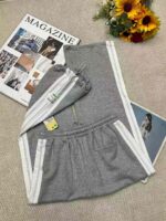 Wholesale Stock Clearance: 90 Pcs Spring New Arrival Unisex 2-in-1 Cuffed Joggers Pants, Cotton, S-L Size, Independent Packaging with Tags - Image 5