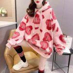 Wholesale Stock Lot: 620pcs Women's Printed Hooded Pullover Sweatshirts (M-2XL) | Spring/Autumn Style | Individually Packed - Image 9