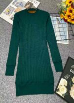 Winter Plain Loose Fit Fleece-Lined Thick Knit Pullover Sweater - Multi-Color Stock Lot (685pcs) - Off-Season Clearance - Image 9