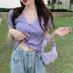 Wholesale Lot of 2450 Pcs French Style Short Sleeve Knitted Cardigans - Summer New Arrival, Multi Colors, Soft Stretchy Fabric, Individually Packed, One Size - Image 4