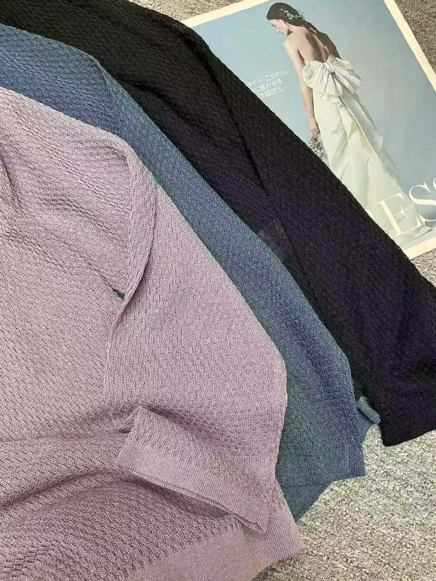 Men's Loose Fit Plain Viscose Knit Long Sleeve Tops - 480pcs Clothing Stock Lots, Branded with Tags, Sizes M-2XL - Image 2