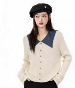 Bulk Wholesale Lot of 89 Pcs Spring New Loose Knitted Sweaters - Chanel Style Thin Cardigan, Independent Packaging, Soft Stretchy Fabric, One Size - Image 1