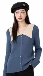 Bulk Wholesale Lot of 89 Pcs Spring New Loose Knitted Sweaters - Chanel Style Thin Cardigan, Independent Packaging, Soft Stretchy Fabric, One Size - Image 5