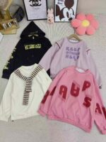 8000 Pcs Kids' Fleece-Lined Hoodies Stock Lots - Unisex, Sizes 100-160, New Styles, Individually Packed - Image 5