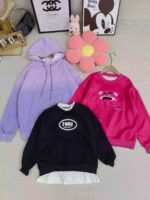 8000 Pcs Kids' Fleece-Lined Hoodies Stock Lots - Unisex, Sizes 100-160, New Styles, Individually Packed - Image 4