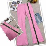 Wholesale Stock Lot: 130pcs Branded American Style High-Elasticity Washed Cotton Distressed Flared Jeans, Size 27-32, Individual Packing - Image 7