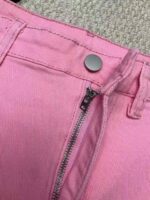 Wholesale Stock Lot: 130pcs Branded American Style High-Elasticity Washed Cotton Distressed Flared Jeans, Size 27-32, Individual Packing - Image 2