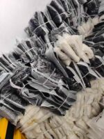 500 Pcs Corduroy Flared Pants - Fleece Lined, Elastic Waist, Black & White, Individually Packaged with Tags, Clothing Stock Lots - Image 2