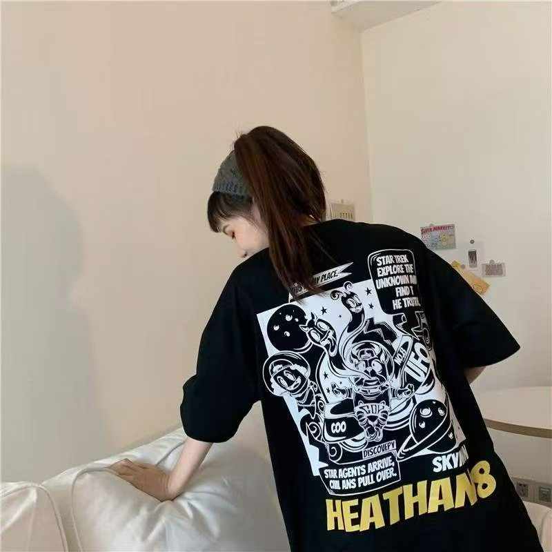 Wholesale Lot of 136 Oversized T-Shirts - Individually Packaged with Tags, Sizes 1-5, Stock Clearance - Image 2