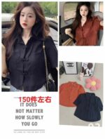 Wholesale Ladies Blouses Stock Lot - Approximately 530 Pcs, Sleeve Lengths & Sizes M-3XL - Image 8