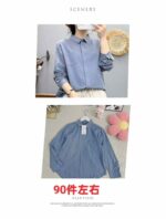 Wholesale Ladies Blouses Stock Lot - Approximately 530 Pcs, Sleeve Lengths & Sizes M-3XL - Image 5