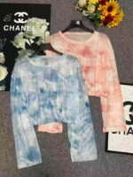 Wholesale Clothing Stock Lots: 300 Pcs Summer Tie-Dye Sheer Sun Protection Long Sleeve Shirts, Individually Packed, One Size - Image 9