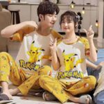 Wholesale Clothing Stock Lots: 2100 Pcs Unisex Cotton Couples Pajamas with Tags, M-5XL, Packed Individually - Image 7