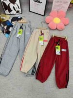 Final Lot of 500 Pcs Kids' Cotton Sweatpants - Sizes 100-170, 2 Styles, Individually Packaged - Image 9