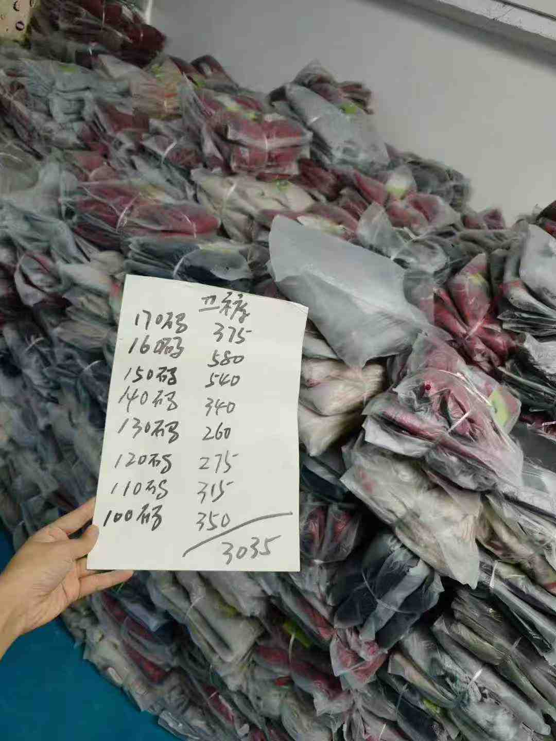 Final Lot of 500 Pcs Kids' Cotton Sweatpants - Sizes 100-170, 2 Styles, Individually Packaged - Image 2