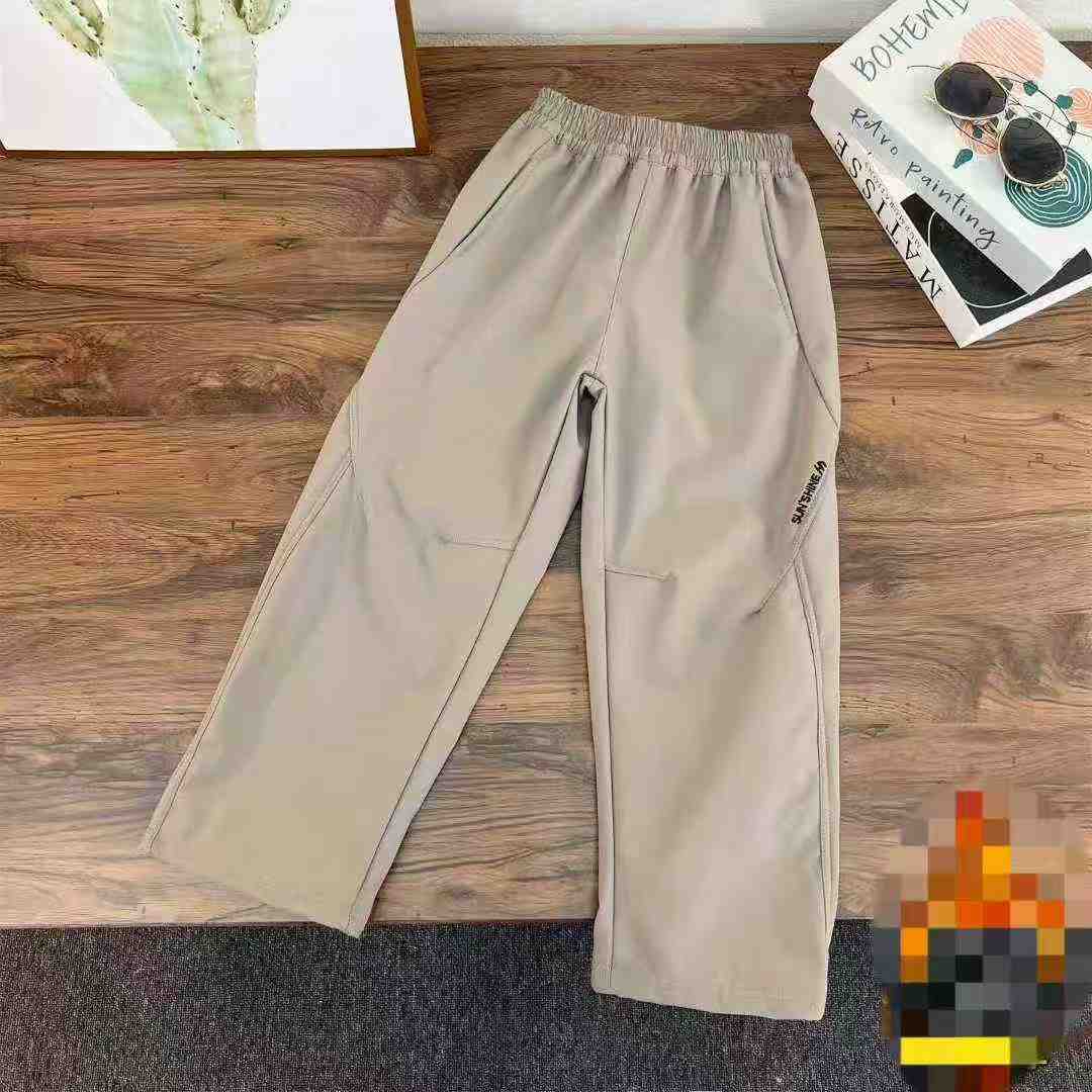 Wholesale Kids' Hiking Pants Stock Lot - 460 Pcs, Water-Resistant & Durable, 2 Styles 3 Colors, Sizes 100-160, Individual Packaged with Tags - Image 1