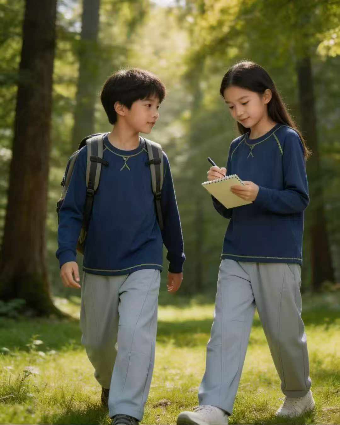 Wholesale Kids' Hiking Pants Stock Lot - 460 Pcs, Water-Resistant & Durable, 2 Styles 3 Colors, Sizes 100-160, Individual Packaged with Tags - Image 2