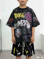 1335 Pcs Kids' Waffle Knit Shorts - Size 130-180, Individually Packaged - Clothing Stock Lots - Image 9