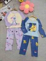 Wholesale Lot of 7200 Sets Kids Long Sleeve Pajama Sets (Size 110-160) - Digital Print, Packaged with Tags - Image 8