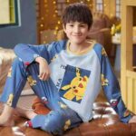Wholesale Lot of 7200 Sets Kids Long Sleeve Pajama Sets (Size 110-160) - Digital Print, Packaged with Tags - Image 4