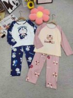 Wholesale Lot of 7200 Sets Kids Long Sleeve Pajama Sets (Size 110-160) - Digital Print, Packaged with Tags - Image 3
