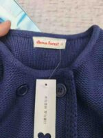 Children's Knitwear Stock Lot - 392 Pcs Cardigan Sweaters - Sizes 7-13 - Individually Packaged with Tags - Image 3