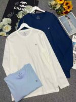 Wholesale Lot of 140 Pcs Men's Long Sleeve Casual Shirts - Spring/Summer, American Retro Style, Loose Fit, Sizes M-3XL, Independent Packaging - Image 8