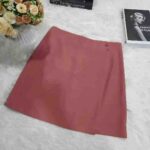 Wholesale Stock Clearance: 320 Pcs High-Waist A-Line Skirts with Lining, Style 1802, 4 Colors, Sizes S-2XL, 8.2 CNY/Pc - Image 7