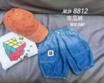 Wholesale Kids' Denim Shorts Stock Lot - 1400pcs, Size 100-140cm, Soft Fabric, Individually Packaged with Tags - Image 1