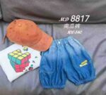 Wholesale Kids' Denim Shorts Stock Lot - 1400pcs, Size 100-140cm, Soft Fabric, Individually Packaged with Tags - Image 9